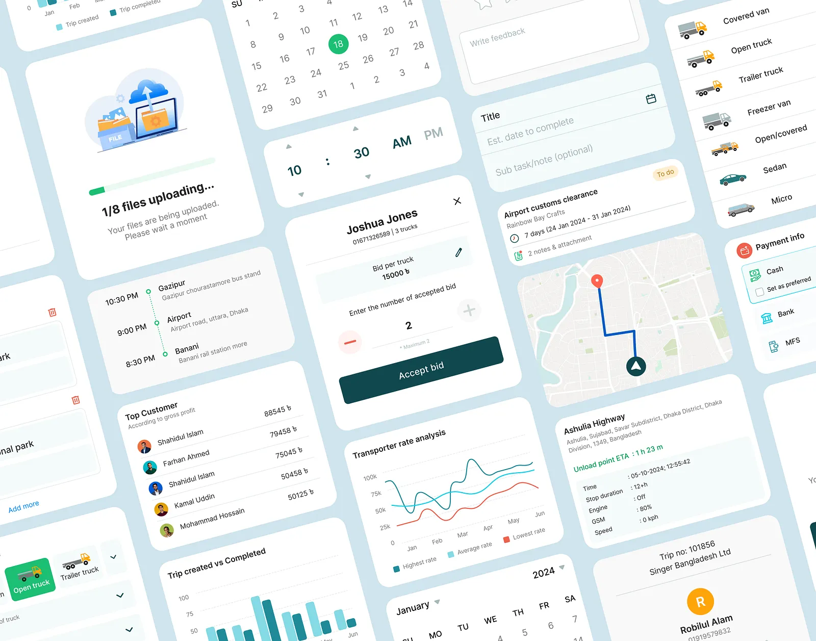 UI component library